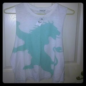 Express muscle tank NWT L